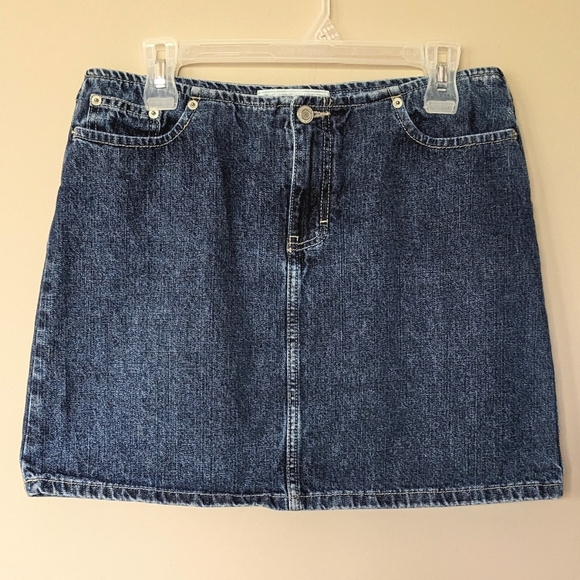 Vintage American Eagle Outfitters Denim Mini Skirt - Picture 1 of 12
